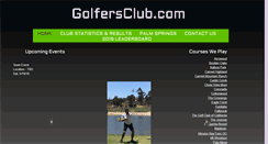 Desktop Screenshot of golfersclub.com